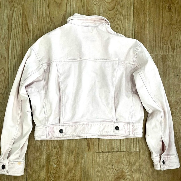 Free People Star Crossed Denim Jean Jacket - Picture 7 of 7